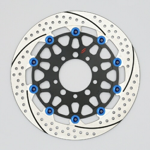 アウター ホール スリットタイプ 店 サンスター Sunstar インナータイプ M サンスター Racing Sunstarサンスター パーツ フローティングピンカラー ブルー フロントディスクローター プレミアムレーシング Premium Racing フロントディスクローター