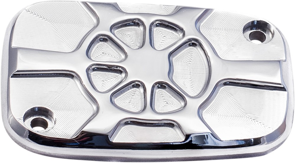 FUSION BY LA CHOPPERS フュージョンバイエルエーチョッパーズ ブレーキマスターシリンダーカバー ブラック FL 2008-2017用【COVER MC BRAKE 08-17FL CH [1731-0470]】 HARLEY-DAVIDSON ハーレーダビッドソン マスターシリンダータンクキャップ・リザーバーカバー ブレーキ｜ウェビック　店
