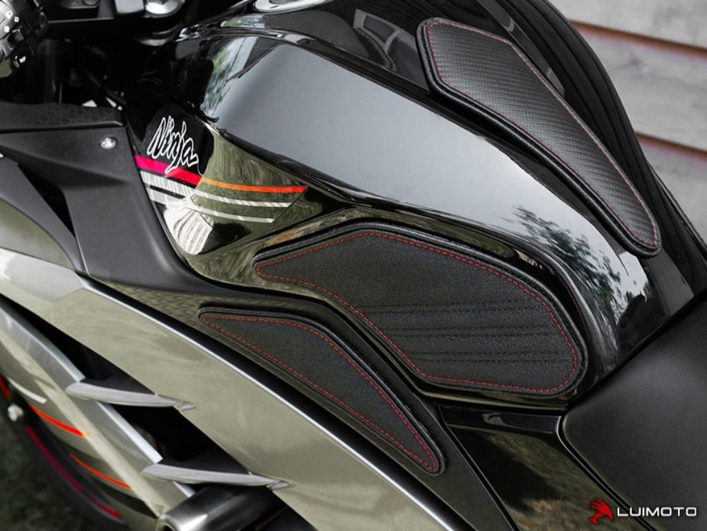 LUIMOTOルイモトタンクパッドタンクリーフSport(スポーツ)ステッチカラー:レッドNinja250