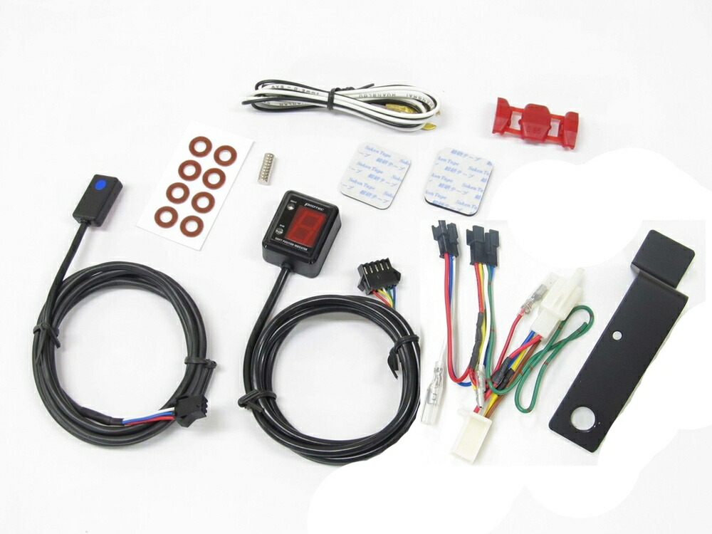 PROTEC プロテック 【SPI-K31】 シフトポジションインジケーター専用キット ZRX400 KAWASAKI カワサキ シフトポジションインジケーター メーター・インジケーター関係 電装系