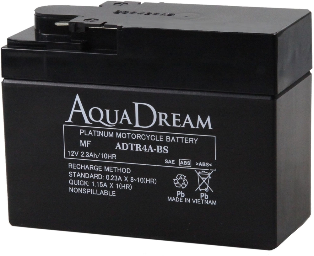 楽天市場 Aqua Dream アクアドリーム Mfバッテリー 液入り充電済 Adtr4a Bs ウェビック 楽天市場店