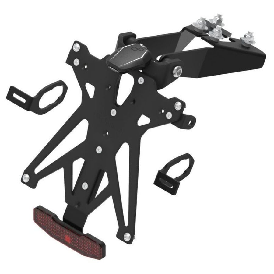 最新な 外装パーツ ナンバー アジャスタブル ライテック Lightech プレート Z400 400 Ninja 250 Ninja ホルダー Www Kidymap Com