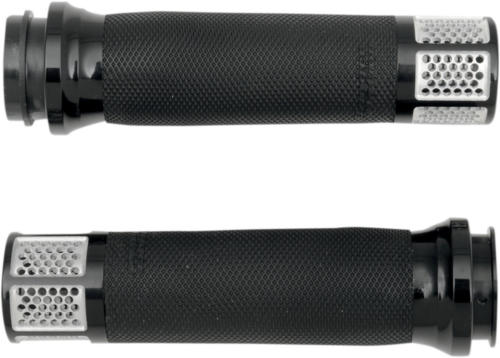 PAUL YAFFE BAGGER NATION ポールヤフー バガーネイション グリップS-フリークTBW ブラック 【GRIP S-FREAK TBW BLACK [0630-1299]】 HARLEY-DAVIDSON ハーレーダビッドソン グリップ ハンドル｜ウェビック　店