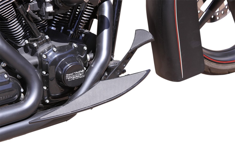 PAUL YAFFE BAGGER NATION ポールヤフー バガーネイション フロアボードウェッジブラック 【FLOORBOARD WEDGY BLK [1621-0549]】 HARLEY-DAVIDSON ハーレーダビッドソン フロアボード・ステップボード ステップ 足回り｜ウェビック　店