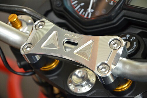 AGRAS アグラス ハンドルアッパーブラケット MT-25 MT03 YAMAHA ヤマハ ハンドルポスト・ハンドルライザー ハンドル周辺パーツ ハンドル|ウェビック 店