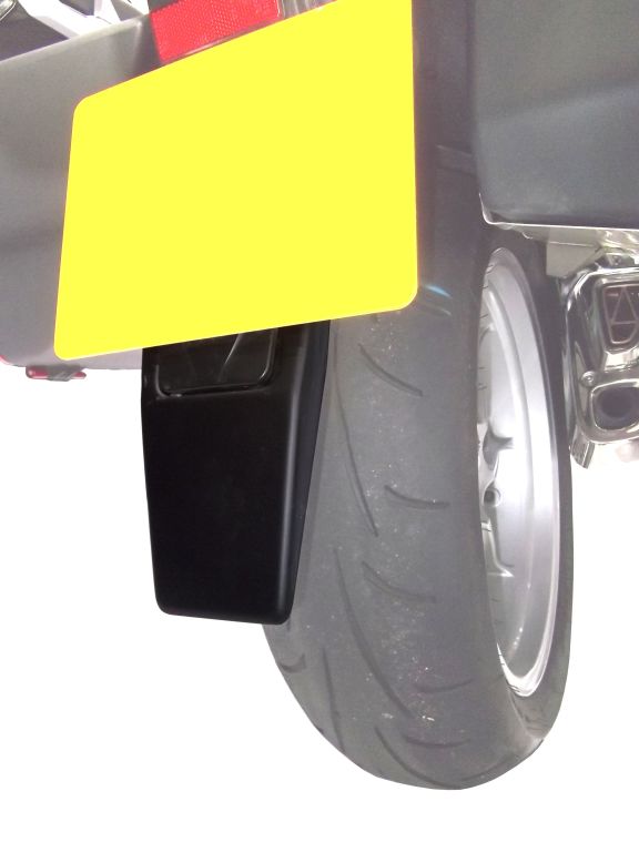 Pyramid Plastics ピラミッドプラスチック ダックテール・リア・マッドガード/リアフェンダー・プロテクター(Ductail Rear Spray Reducer／rear extenda／protector) VFR1200 HONDA ホンダ リアフェンダー フェンダー関連 外装