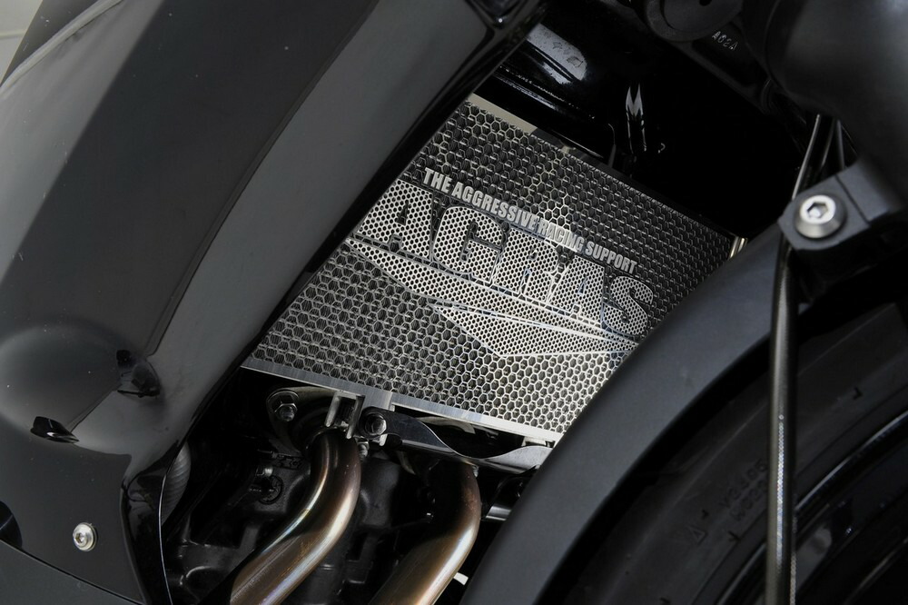 AGRAS アグラス ラジエターコアガード ER-4n ニンジャ400R KAWASAKI カワサキ ラジエーターコアガード・オイルクーラーコアガード 冷却関連 エンジン