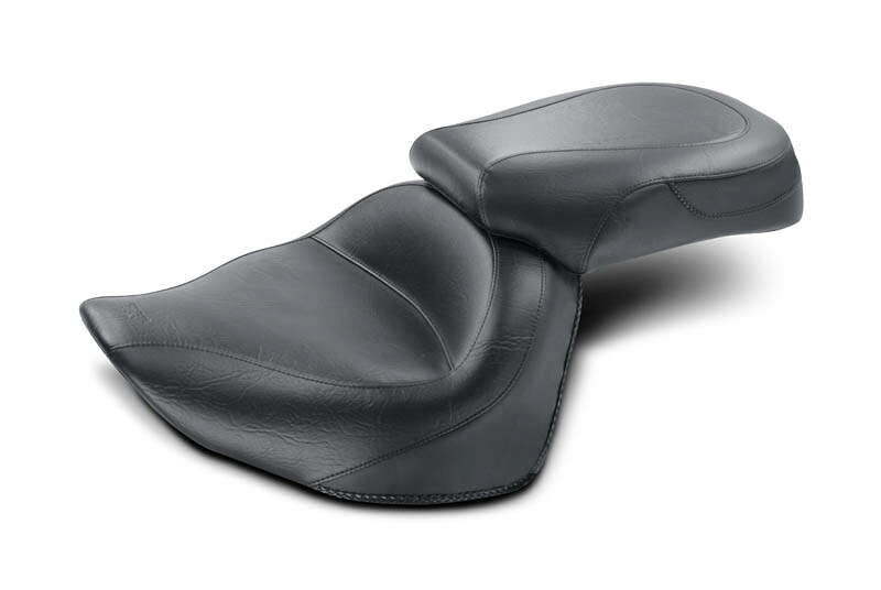 MUSTANG マスタング ツーピースツーリングヴィンテージワイドシート/スタッド コンチョなし (Two-Piece Wide Touring Vintage Seat，No Studs，No Conchos)【SEAT WD VINT TOUR RAIDER】 XV1900C Raider 2008 - 2017 YAMAHA ヤマハ シート シート関連 外装