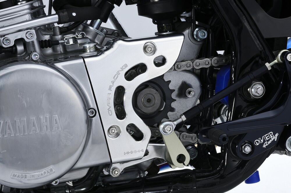 OVER オーヴァー スプロケットカバー SR400 SR500 YAMAHA ヤマハ 外装