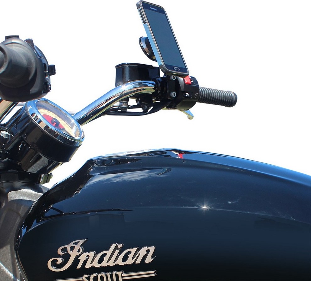 KLOCK WERKS クロックワークス マウントアクセサリー iOmountsモデル 15+IN SCT R B 【MOUNT IO HB [0636-0099]】 Scout 2015 - 2016 INDIAN MOTORCYCLE インディアン スマートフォンホルダー・スマートフォンマウント 電子機器類