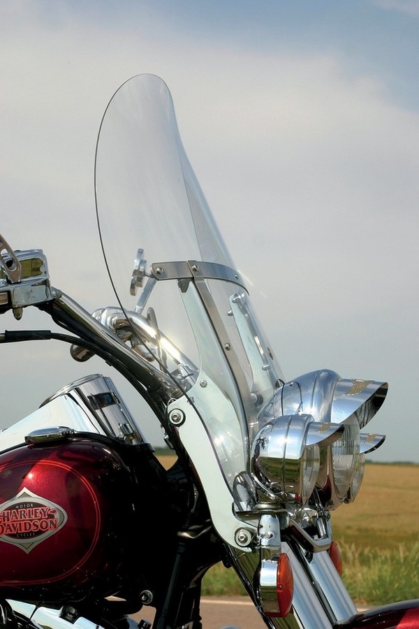 KLOCK WERKS クロックワークス ウインドシールド FLAREモデル FLST クリアー 【WINDSHIELD FLARE CLR [2310-0340]】 HARLEY-DAVIDSON ハーレーダビッドソン スクリーン 外装｜ウェビック　店