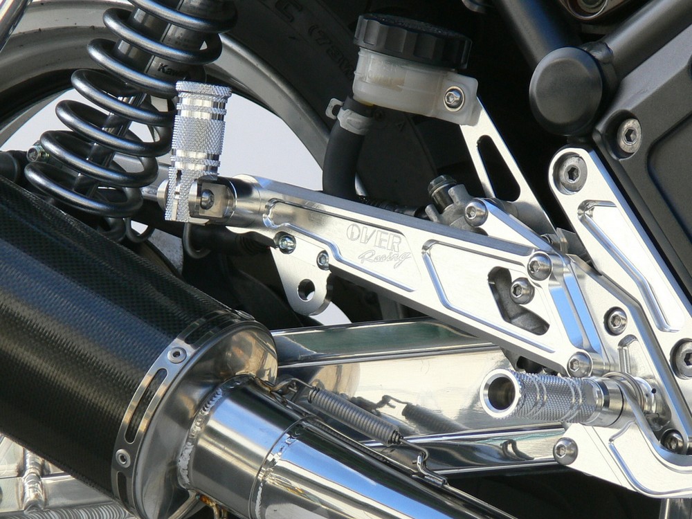 ゼファー400.χマックレーンバックステップ Z400FX マッククレーン バックステップ z400fx E4用 マックレーン