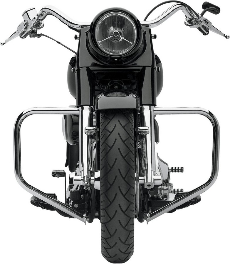 LINDBY リンビー ユニバー ブラック FXST/FLST 2000-17用【UNIBAR 00-17FXST/FLST BLK [0505-0911]】 HARLEY-DAVIDSON ハーレーダビッドソン エンジンガード フレーム｜ウェビック　店