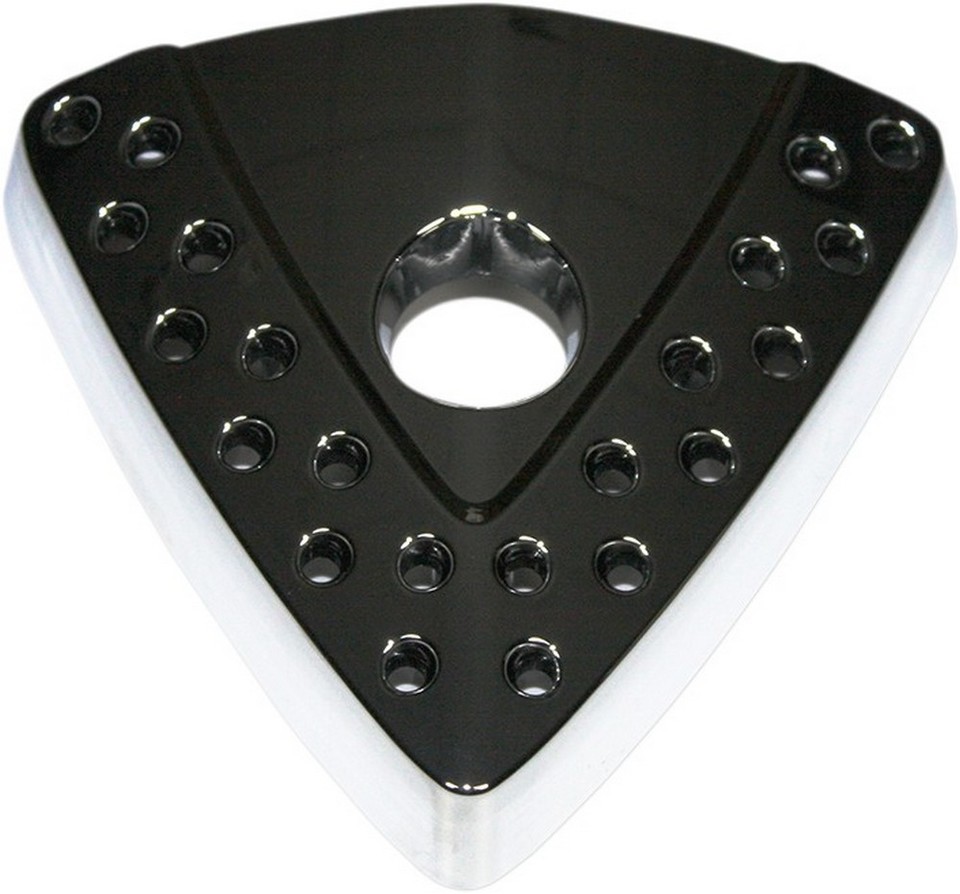CUSTOM DYNAMICS カスタムダイナミックス サイドカバー ウェッジ エンブレム VIC クローム 【WEDGE EMBLEM CHR [0940-1490]】 サイドカウル・サイドカバー カウル関連 外装