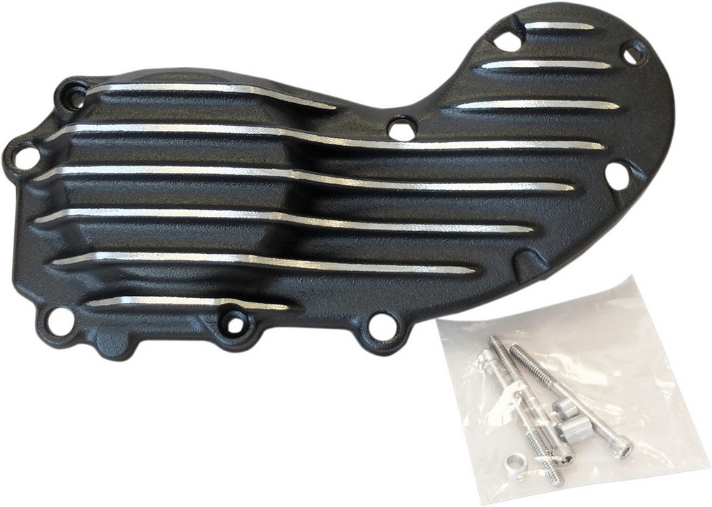 EMD イーエムデー カムシャフトカバー リブ ブラックカット XL【COVER CAM XL RIBBD BLKCUT [0940-1530]】 HARLEY-DAVIDSON ハーレーダビッドソン カムカバー・カムシャフトカバー エンジンパーツ エンジン｜ウェビック　店