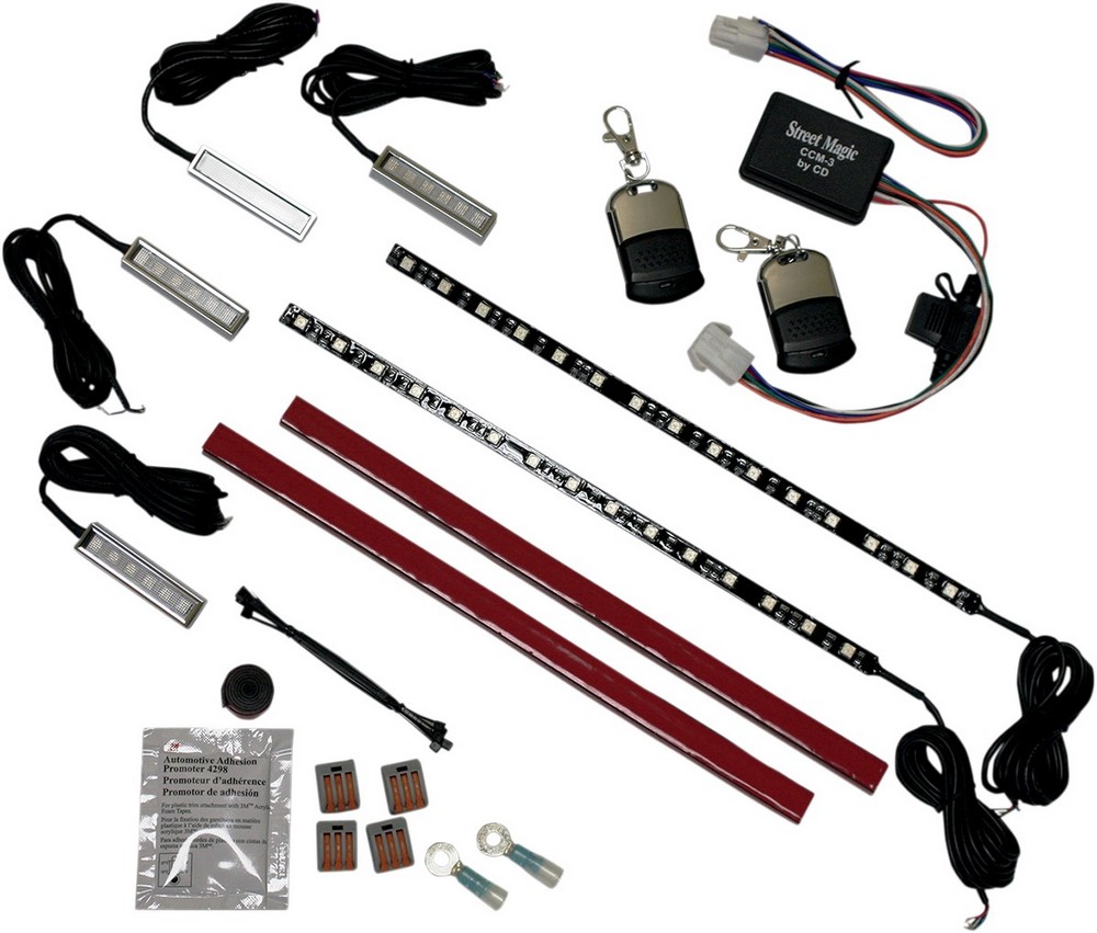 CUSTOM DYNAMICS カスタムダイナミックス アクセントランプ エンジンキット【LIGHT ENGINE KIT [2040-1265]】 LED電装・LEDドレスアップパーツ 灯火類 電装系