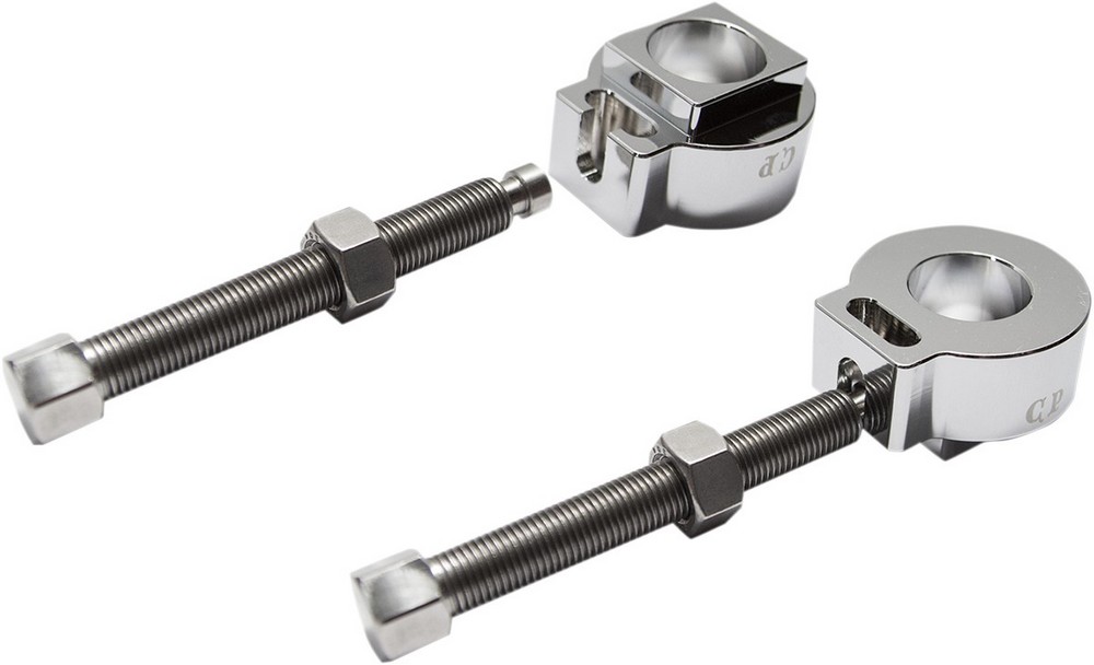 CYCLE PIRATES サイクルパイレーツ アクスルロケータクローム 【AXLE LOCATOR CHROME [0214-1179]】 アクスルブロック・チェーンアジャスター 足回り｜ウェビック　店