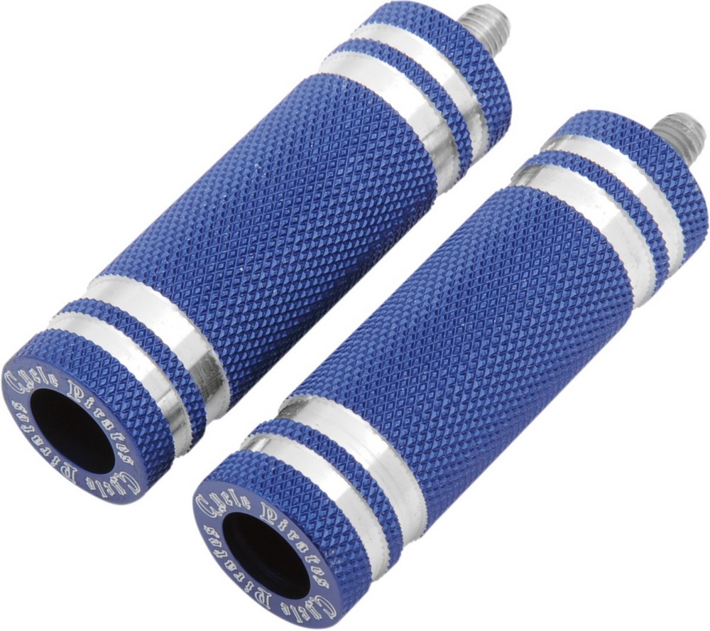 CYCLE PIRATES サイクルパイレーツ ステップ ブルー 90mm【FOOTPEGS BLUE 90MM [1620-0714]】 フットペグ 足回り｜ウェビック　店
