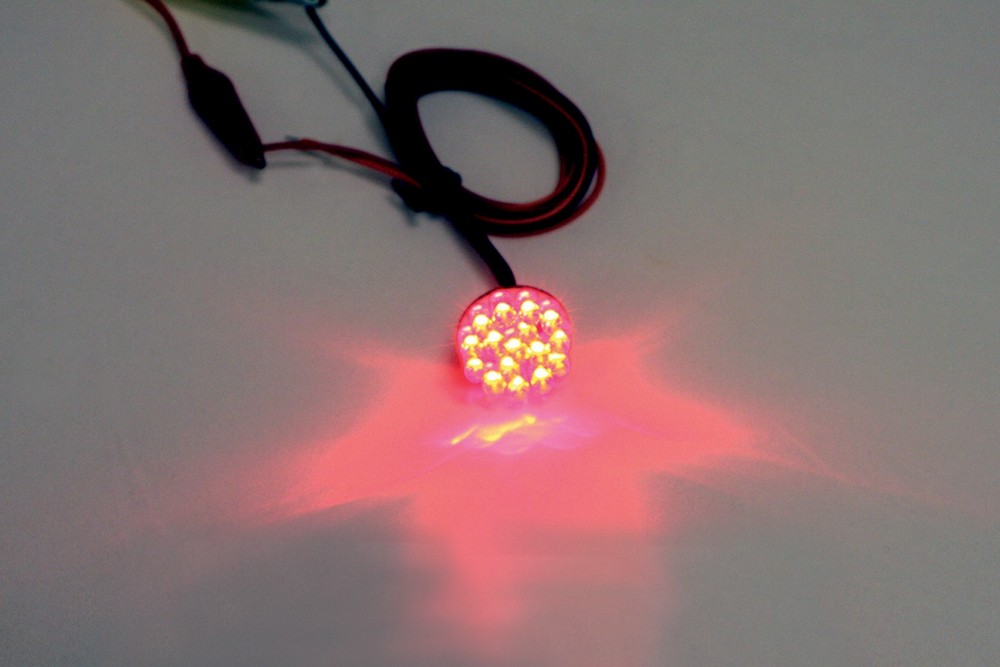 CUSTOM DYNAMICS カスタムダイナミックス LEDバルブ クラスタ 1'レッド【BULB LED CLSTR 1'RED [2060-0257]】 LED電装・LEDドレスアップパーツ 灯火類 電装系