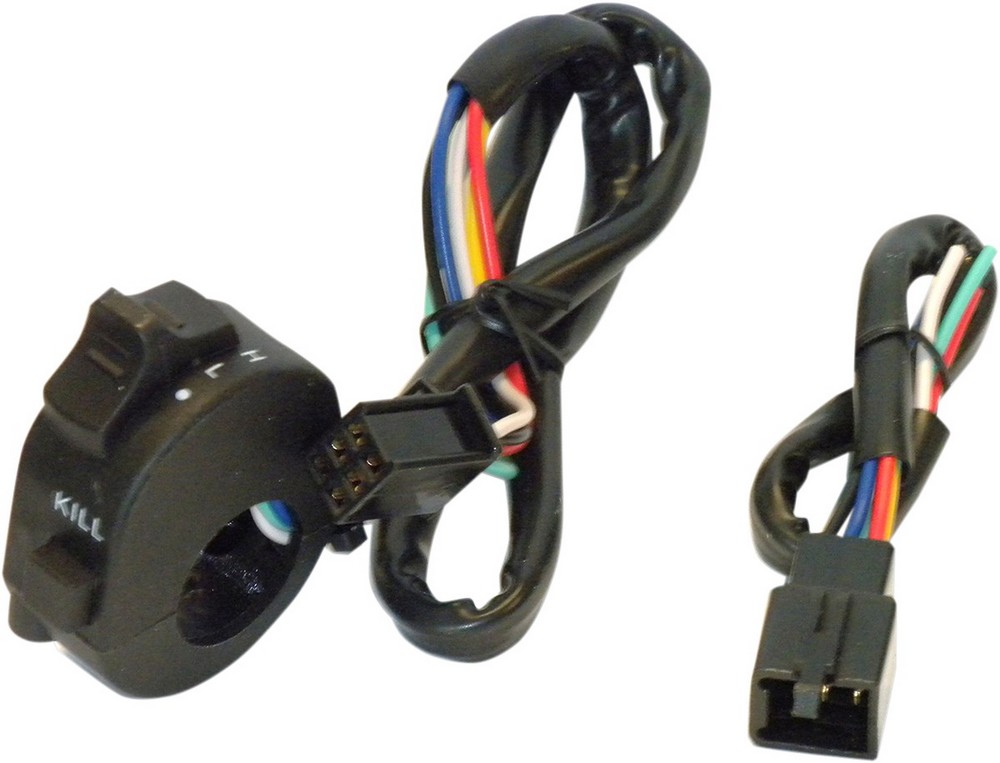 K&S TECHNOLOGIES ケイアンドエステクノロジーズ ヘッドライト/キルスイッチ 6ピン 7/8 【HDLGHT/KIL SWTCH 6PIN [2106-0244]】 ハンドルスイッチ・スイッチボックス ハンドル周辺パーツ ハンドル｜ウェビック　店