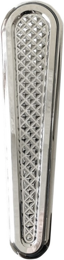 EDDIE TROTTA DESIGNS エディートロッタデザイン インサートダッシュクロスカットクローム 【INSERT DASH CROSS CUT CHR [2202-0278]】 その他汎用外装部品・ドレスアップパーツ 外装