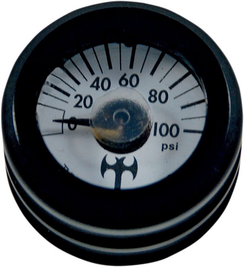 EDDIE TROTTA DESIGNS エディートロッタデザイン 油圧計 ミニブラック【GAUGE OIL PRESSR MINI BK [2212-0337]】 冷却関連 エンジン｜ウェビック　店