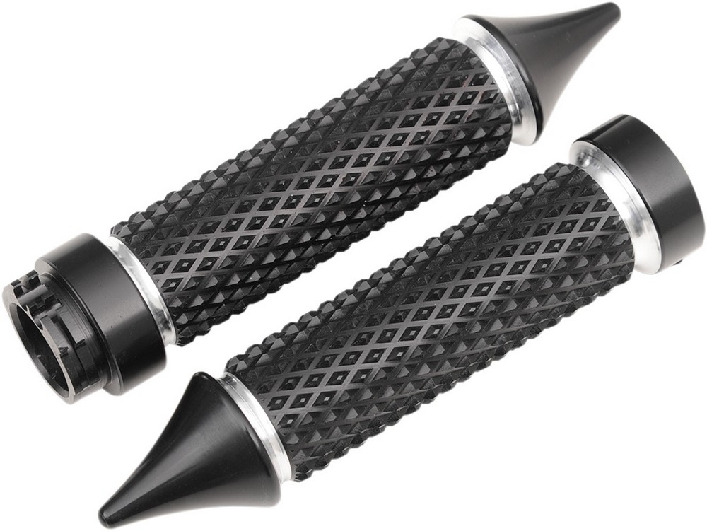 EDDIE TROTTA DESIGNS エディートロッタデザイン グリップ クロスカットブラック 1984-17 【GRIPS CRSS CUT BK 84-17 [0630-1336]】 HARLEY-DAVIDSON ハーレーダビッドソン ハンドル｜ウェビック　店