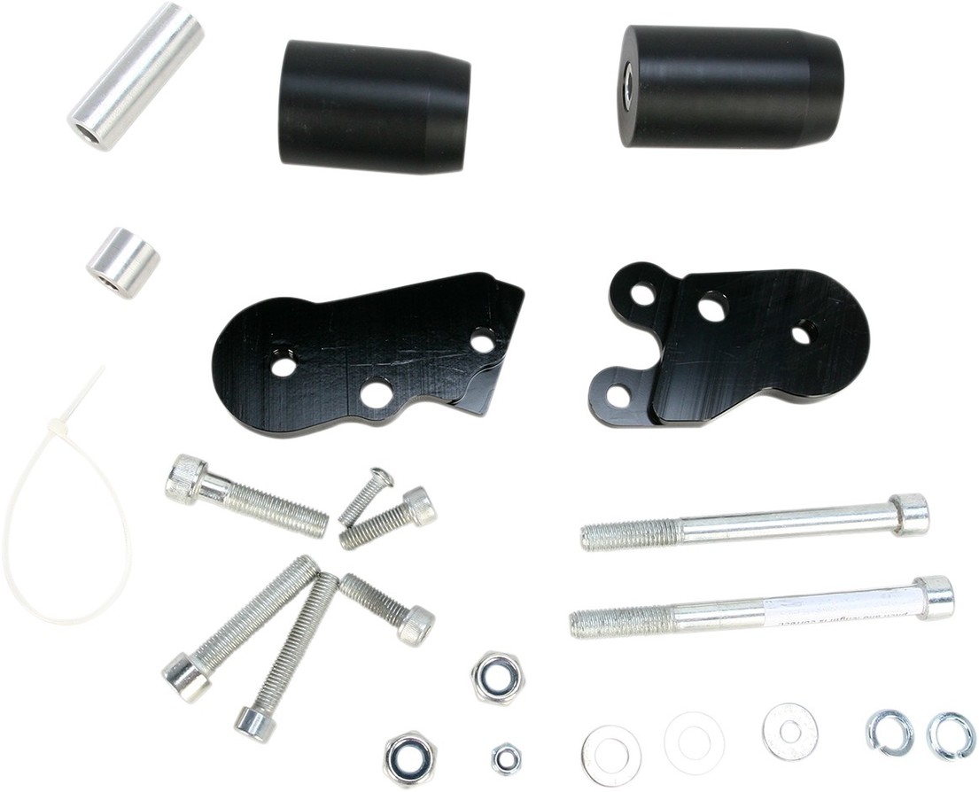 POWERSTANDS RACING パワースタンズレーシング FRAME SLIDERS KAW BK [0505-1219] ER-6N 650 KAWASAKI カワサキ エンジンスライダー・フレームスライダー フレーム｜ウェビック　店