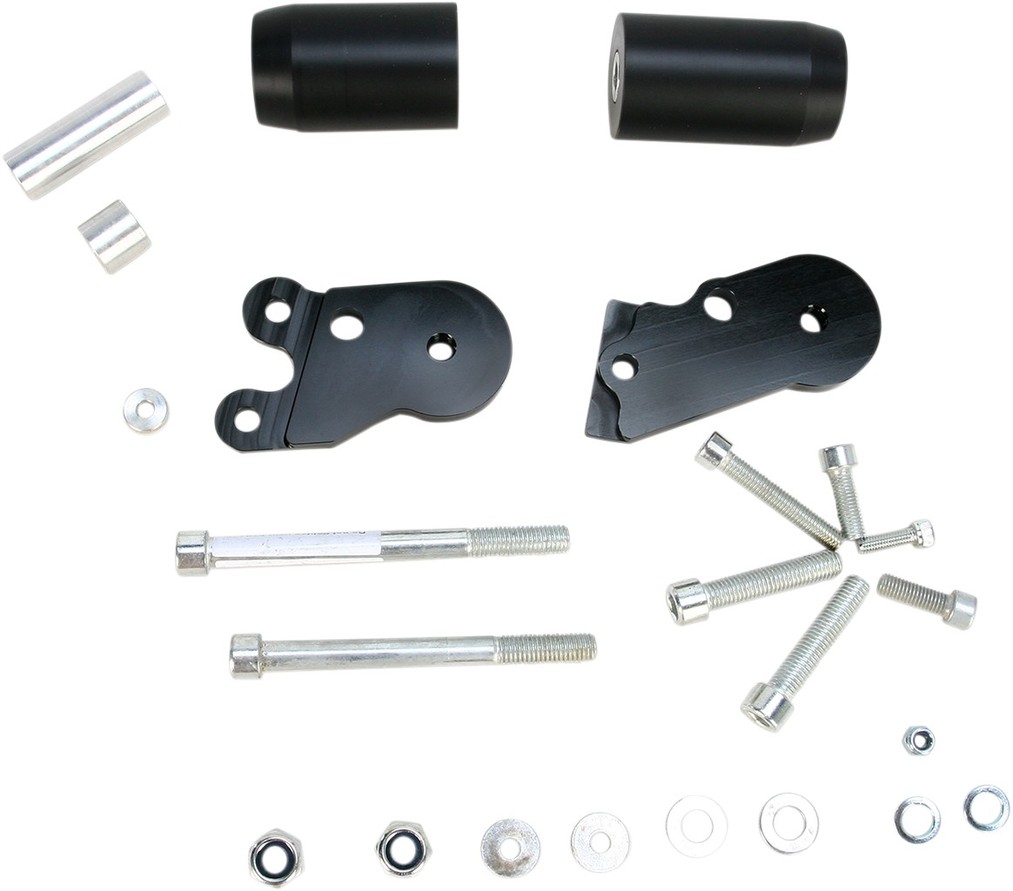 POWERSTANDS RACING パワースタンズレーシング FRAME SLIDERS KAW BK [0505-1221] ER-6N 650 KAWASAKI カワサキ エンジンスライダー・フレームスライダー フレーム｜ウェビック　店