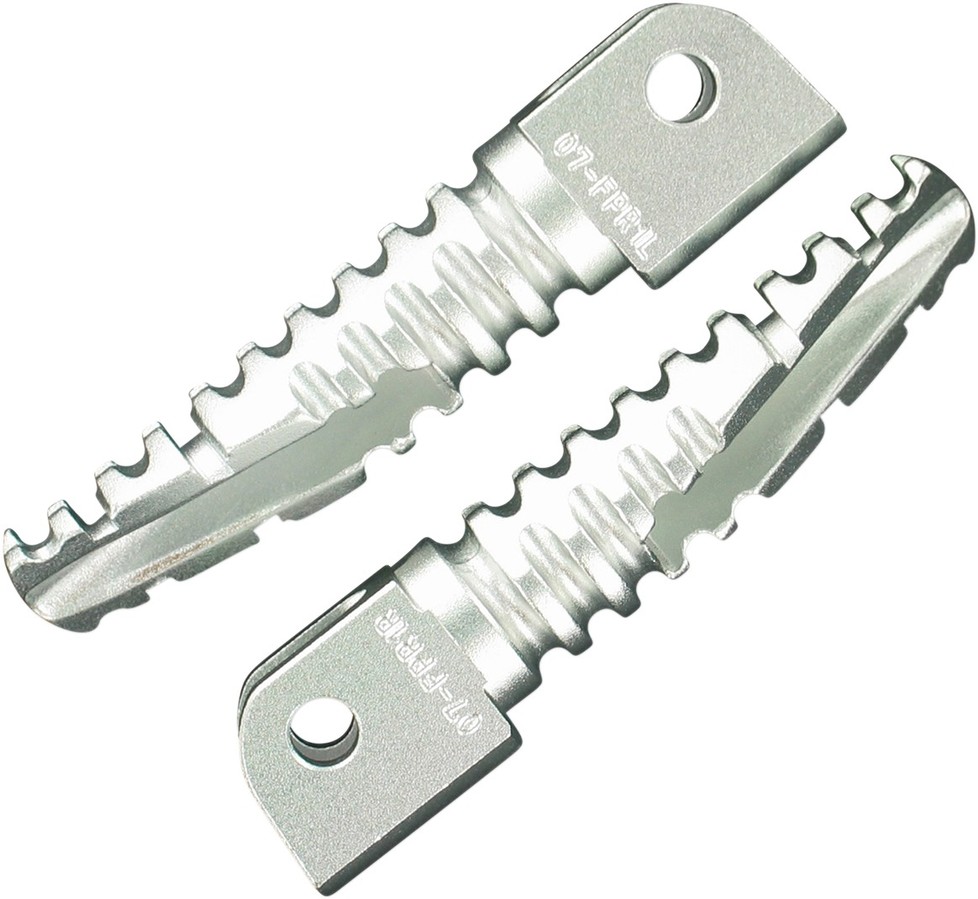 POWERSTANDS RACING パワースタンズレーシング FOOT PEG PSR SILVER [1620-0993] FZ 09 2014 - 2015 FZ1 FZ6 2004 2010 FZ6R 2009 FZR1000 1987 1995 FZR600 1989 1999 XJ600S Seca II 1992 1998 YZF-R1 YZF-R3 YZF-R6 YZF-R6S YZF1000R 1997 YZF600R 1994 2007 YZF750R