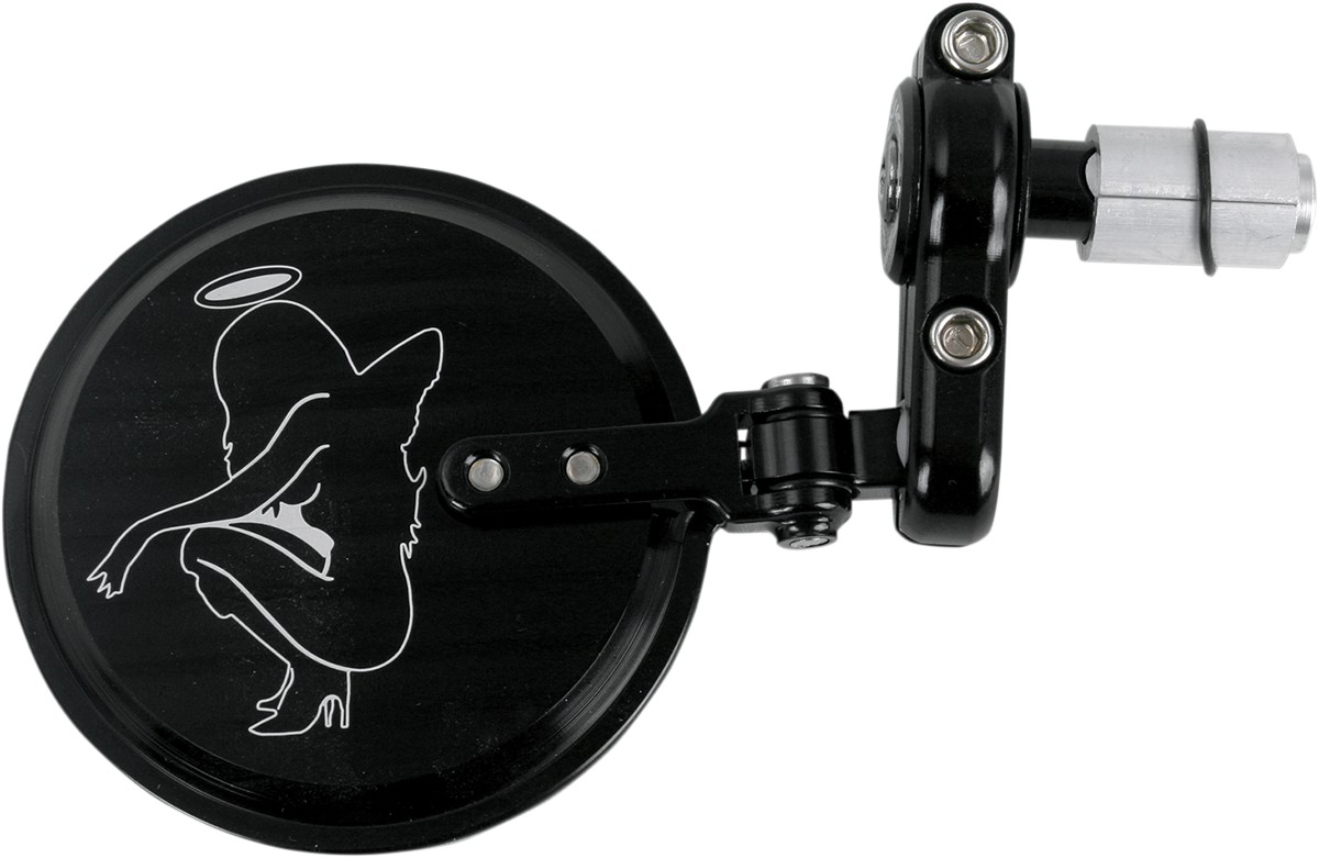 POWERSTANDS RACING パワースタンズレーシング MIRROR BAREND ANGEL BK [0640-0466] ミラー ハンドル