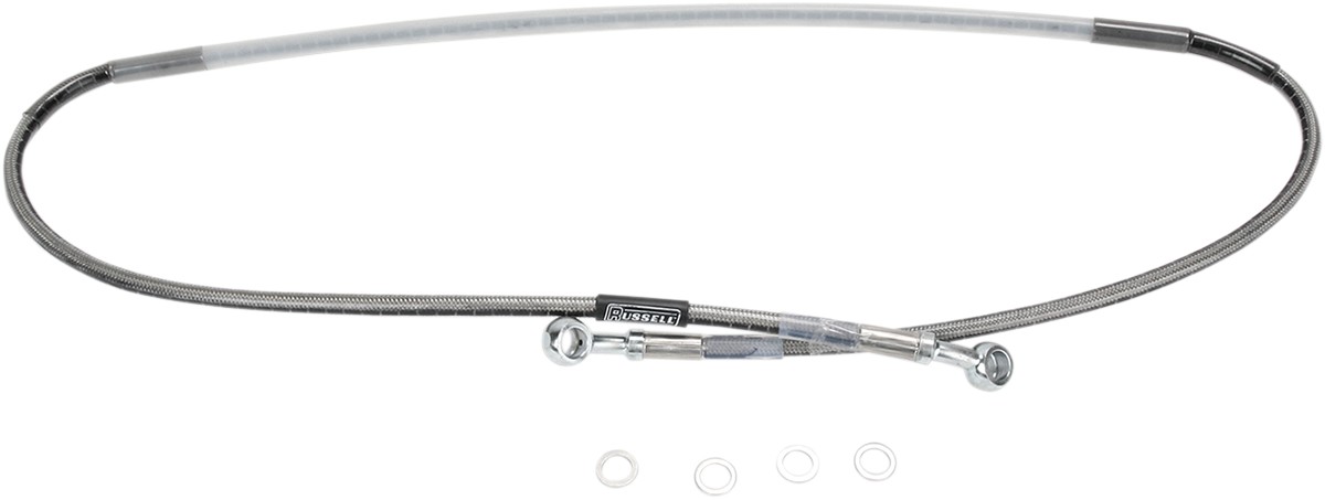 RUSSELL ラッセル LINE，BRAKE FRT HONDA [1741-0617] CR125R CR250 2004 - 2007 CR250R CRF250R CRF450R 2002 2014 ホンダ ブレーキホース・クラッチホース ブレーキ