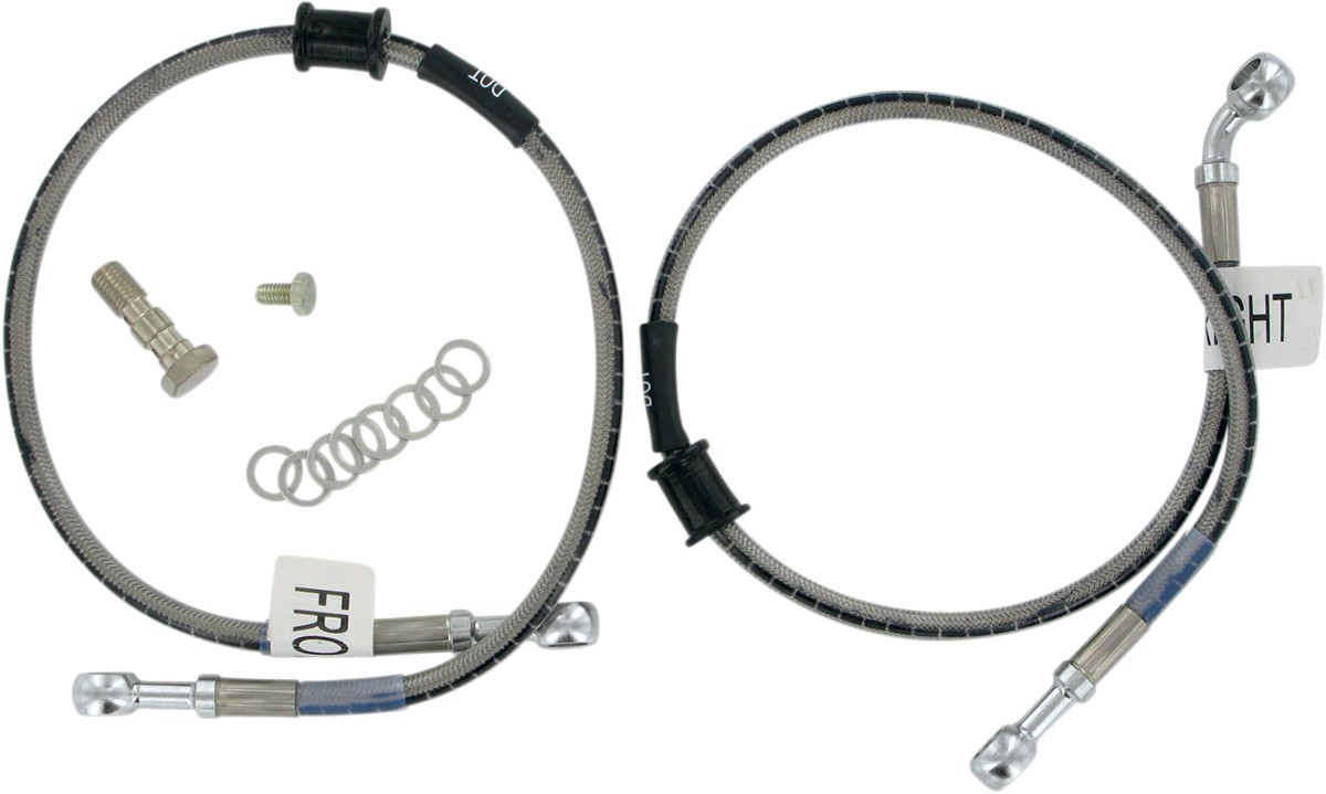 RUSSELL ラッセル LINE BRK FR CBR600RR 07 [1741-1803] HONDA ホンダ ブレーキホース・クラッチホース ブレーキ｜ウェビック　店