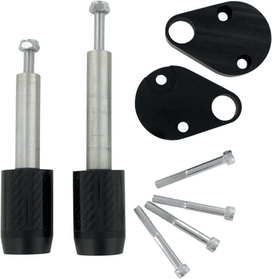 POWERSTANDS RACING パワースタンズレーシング FRAME SLIDERS SUZ CRBN [0505-0839] GSF1200S Bandit 2005 GSF600S 600S SUZUKI スズキ エンジンスライダー・フレームスライダー フレーム｜ウェビック　店