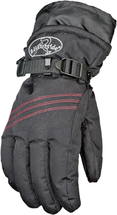 RU OUTSIDE アールユーアウトサイド GLOVE ENDURO BLACK ウインターグローブ グローブ アパレル