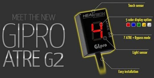 【在庫あり】HEALTECHELECTRONICSヒールテックエレクトロニクスGIPROATG2ギアインジケーターK01カラー:ブルー