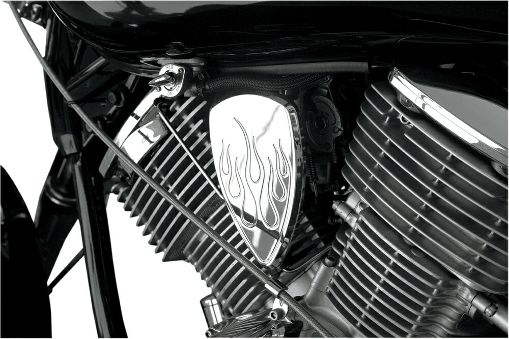 BARON バロン カバー ミニ テアルドロップエンフェルノ 【COVER MINI TEARDROP ENFR [0504-0171]】 XVS1100 V-Star Custom XVS1100A Classic XVS1100AW YAMAHA ヤマハ その他外装オプション・補修部品 外装 14,952円