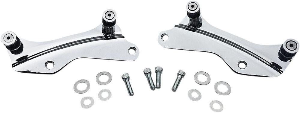 Drag Specialties ドラッグスペシャリティーズ ドッキング 4PT クロム 14-17 FL 【DOCKING CRM [1510-0283]】 HARLEY-DAVIDSON ハーレーダビッドソン バッグ・ボックス取り付けステー 車体用バッグ・ケース