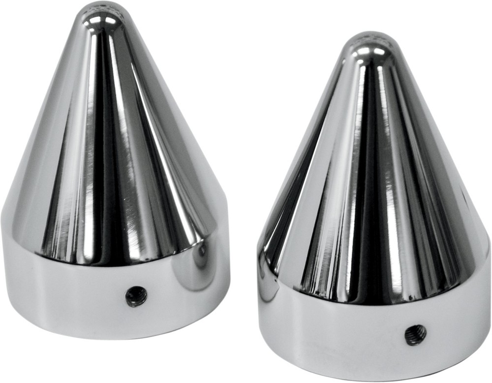 LA CHOPPERS エルエーチョッパーズ アクスルキャップ SPIKE クローム 【AXLE CAPS CHR [0214-0652]】 HARLEY-DAVIDSON ハーレーダビッドソン その他汎用外装部品・ドレスアップパーツ 外装