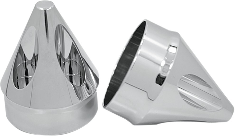 AVON GRIPS エイボングリップス アクスルキャップ SPIKE クローム 7／8' 【CAP AXLE CHR 7/8'】 その他汎用外装部品・ドレスアップパーツ 外装