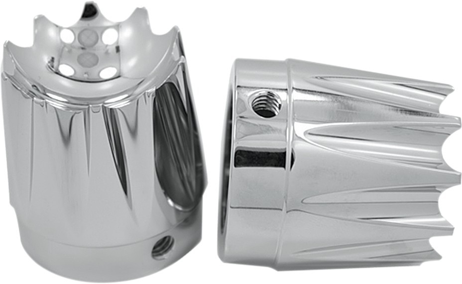 AVON GRIPS エイボングリップス アクスルキャップ EXCALIBUR クローム 1' 【CAP AXLE CHR 1'】 HARLEY-DAVIDSON ハーレーダビッドソン その他汎用外装部品・ドレスアップパーツ 外装｜ウェビック　店 11,287円