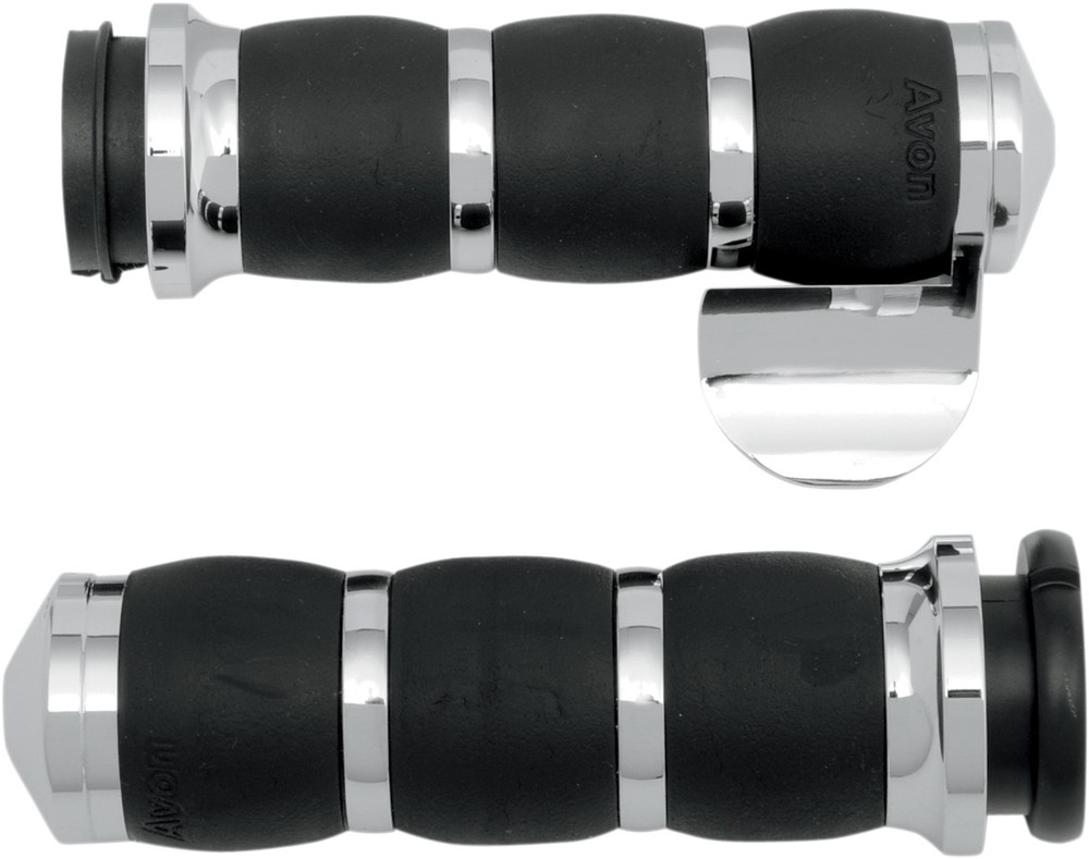 AVON GRIPS エイボングリップス グリップ VELVET AIRモデル TB クローム【GRIPS AIR CHR】 HARLEY-DAVIDSON ハーレーダビッドソン ハンドル