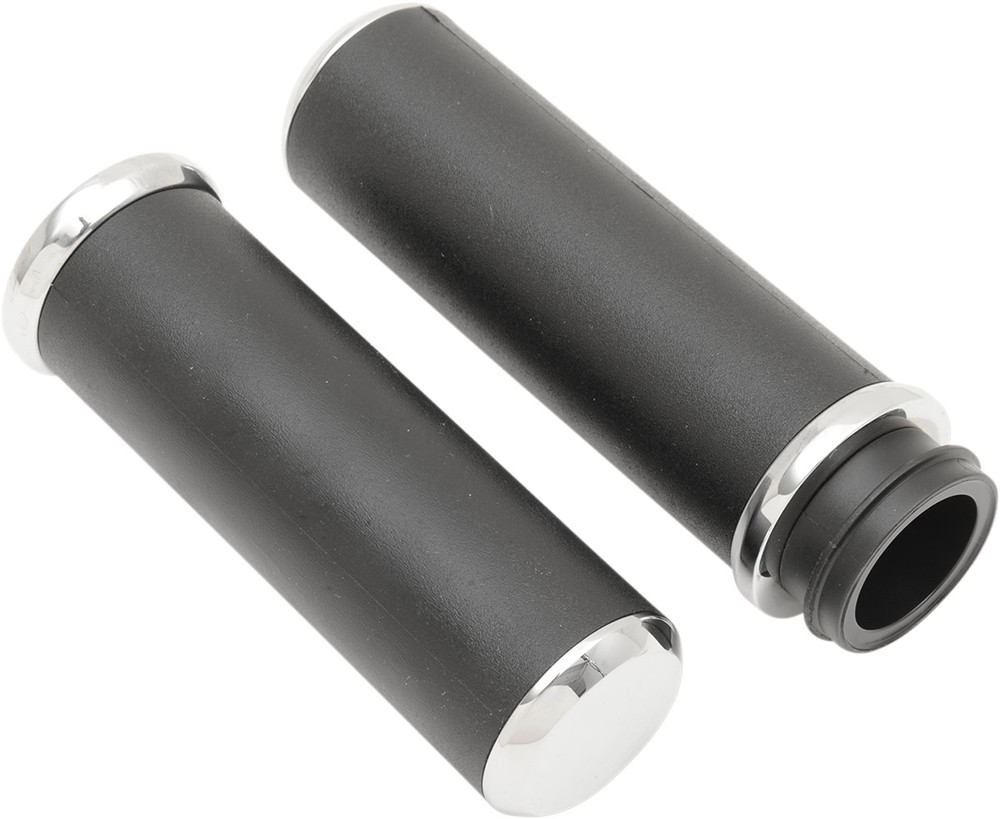 LA CHOPPERS エルエーチョッパーズ グリップ COMFORTモデル TBW クローム【GRIPS COMFORT CHR [0630-1672]】 HARLEY-DAVIDSON ハーレーダビッドソン ハンドル｜ウェビック　店 18,486円