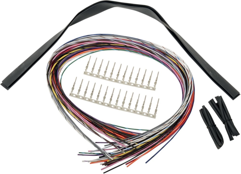 LA CHOPPERS エルエーチョッパーズ ワイヤーキット エクステンション 汎用 2007-13FL用【WIRE KIT EXT UNIV 07-13FL [2120-0385]】 HARLEY-DAVIDSON ハーレーダビッドソン ハンドル周辺パーツ ハンドル｜ウェビック　店
