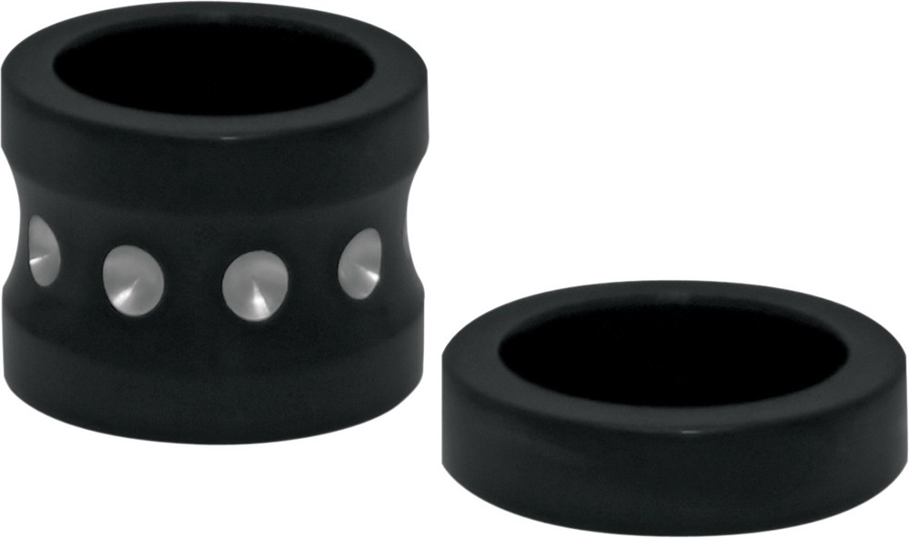 COVINGTONS コビングトン アクスルスペーサー ブラック2008-2016 ABS【SPACERS AXLE 8-16 ABS BLK [0222-0142]】 HARLEY-DAVIDSON ハーレーダビッドソン その他汎用外装部品・ドレスアップパーツ 外装｜ウェビック　店
