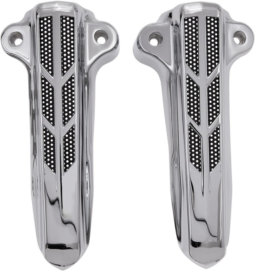 CIRO チロ ロワーレッグカバー クローム 【COVER LOWER LEG CHR [0403-0134]】 Electra Glide Ultra Classic EFI - FLHTCU 2014 2017 Low-FLHTCUL 2015 2016 Limited FLHTK Road Custom FLTRX Special-FLTRXS FLTRU King FLHR Street FLHX Special FLHXS Low-FLHTKL 足回り