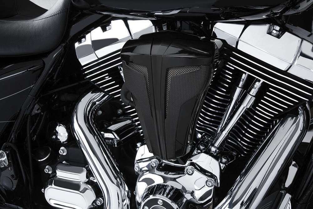 CIRO チロ エアクリーナーキット CIPHERモデル ブラック【AIR CLNR CIPHER BLK/BLK [1010-1872]】 HARLEY-DAVIDSON ハーレーダビッドソン 吸気関連 エンジン｜ウェビック　店