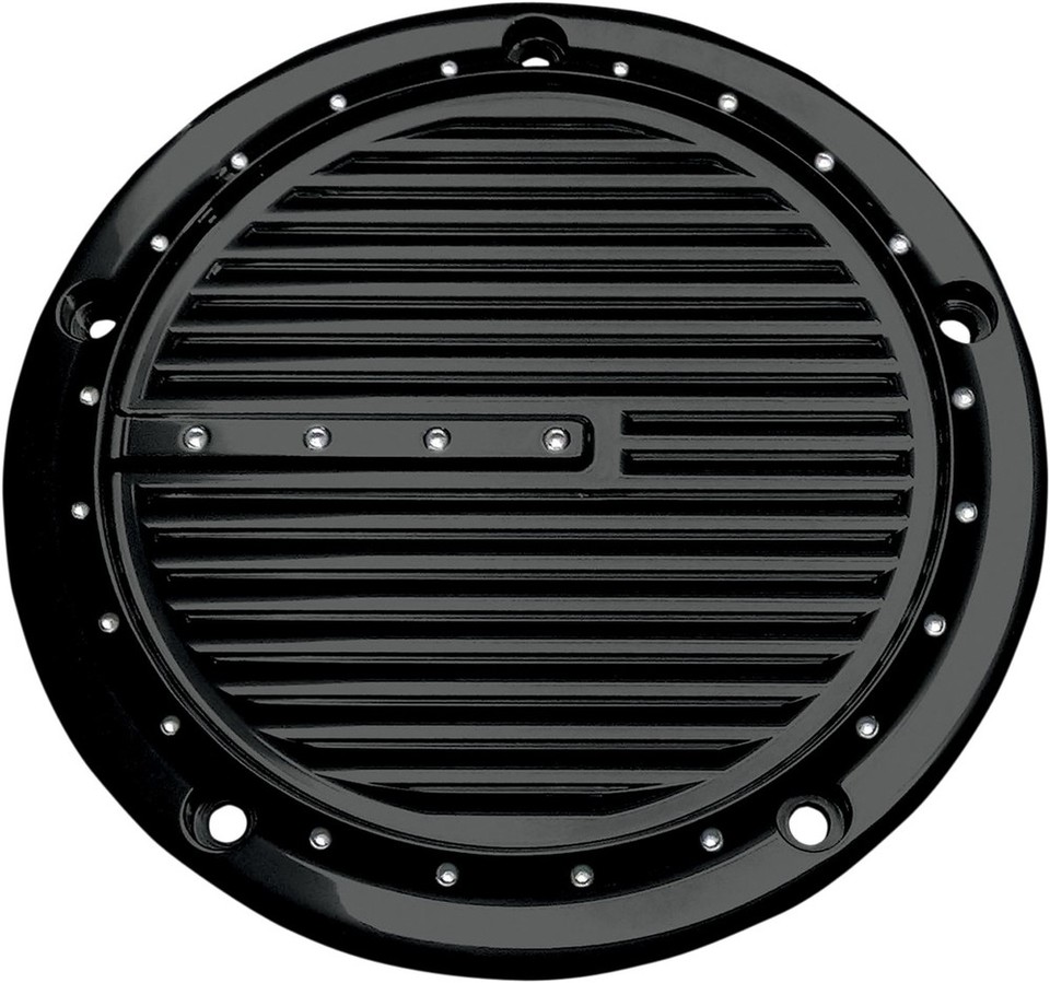 COVINGTONS コビングトン ダービーカバー ディンプル ブラック 【COVER DERBY DIMP BLACK [1107-0311]】 HARLEY-DAVIDSON ハーレーダビッドソン エンジンパーツ エンジン｜ウェビック　店