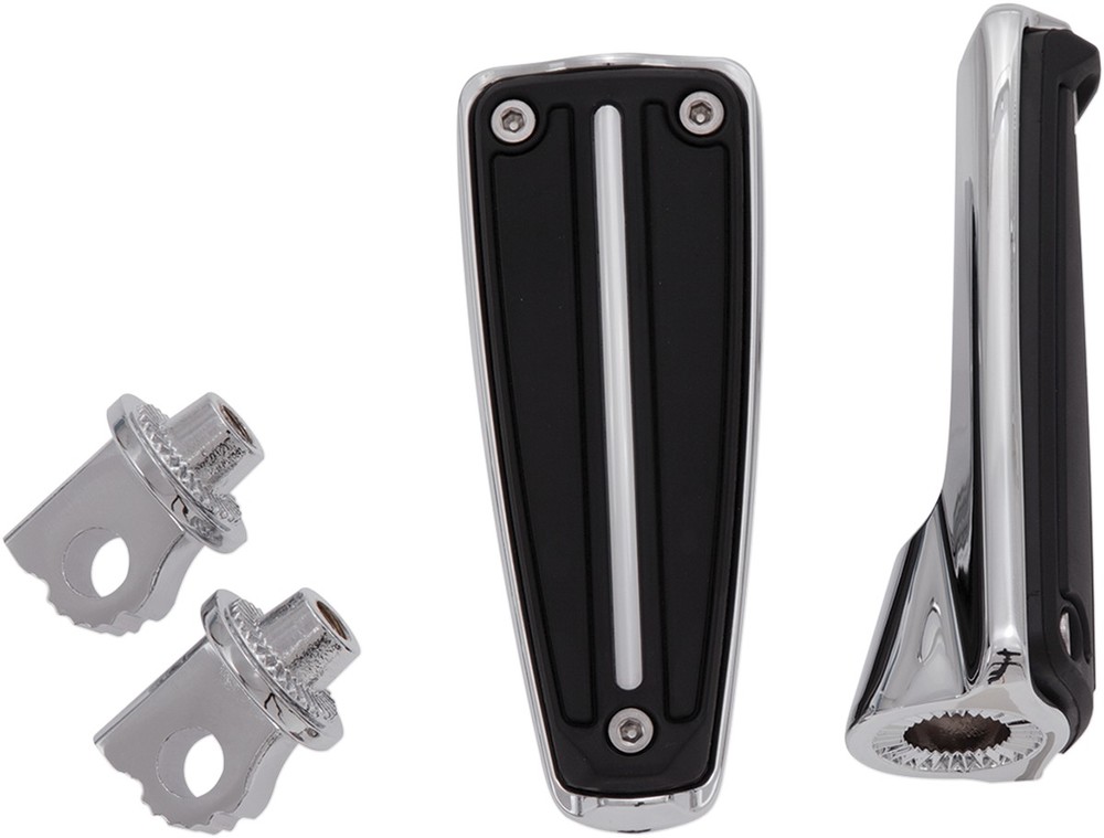 CIRO チロ ステップ RAILモデル マウント付き クローム 【FOOTPEG RAIL W/MNT CHR [1620-1478]】 フットペグ 足回り