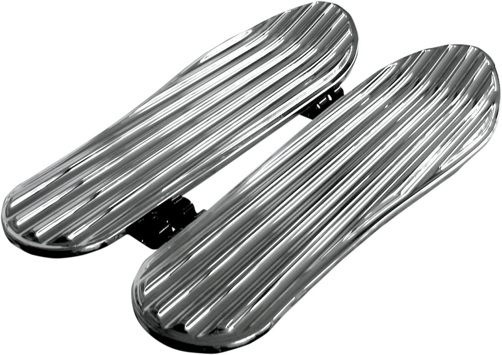 COVINGTONS コビングトン フットボード フィン クローム 【FLOORBOARDS FINNED CHR [1621-0362]】 HARLEY-DAVIDSON ハーレーダビッドソン フロアボード・ステップボード ステップ 足回り